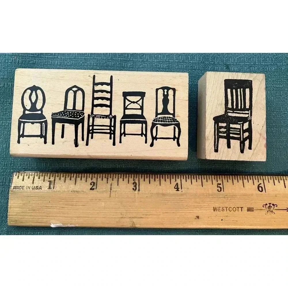 Rubber Stamps Chair